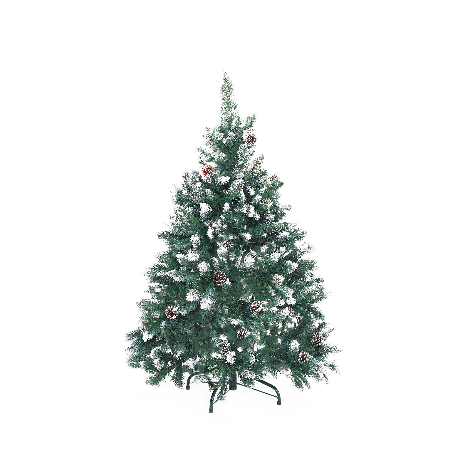 Home Ready 210cm 1290 tips Green Snowy Christmas Tree Xmas Price