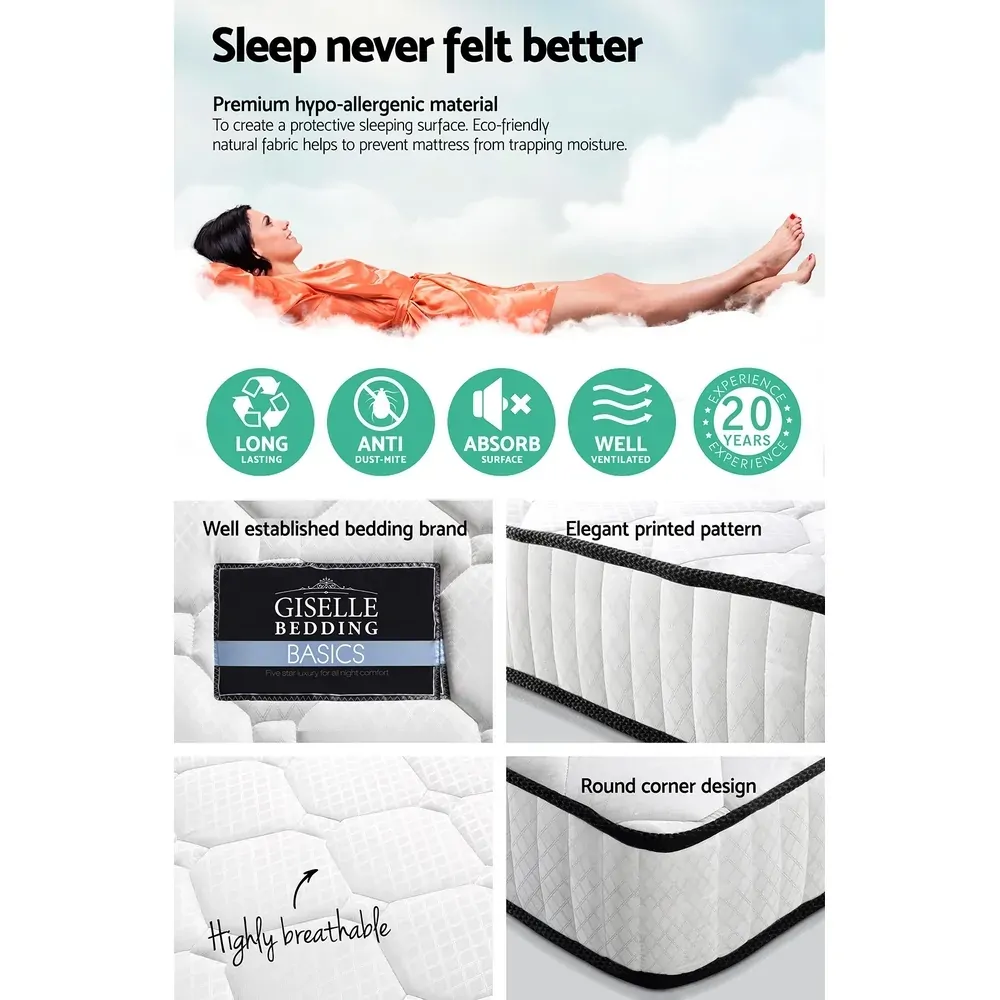 Baytown Bedding Peyton Pocket Spring Mattress 21cm Thick Price