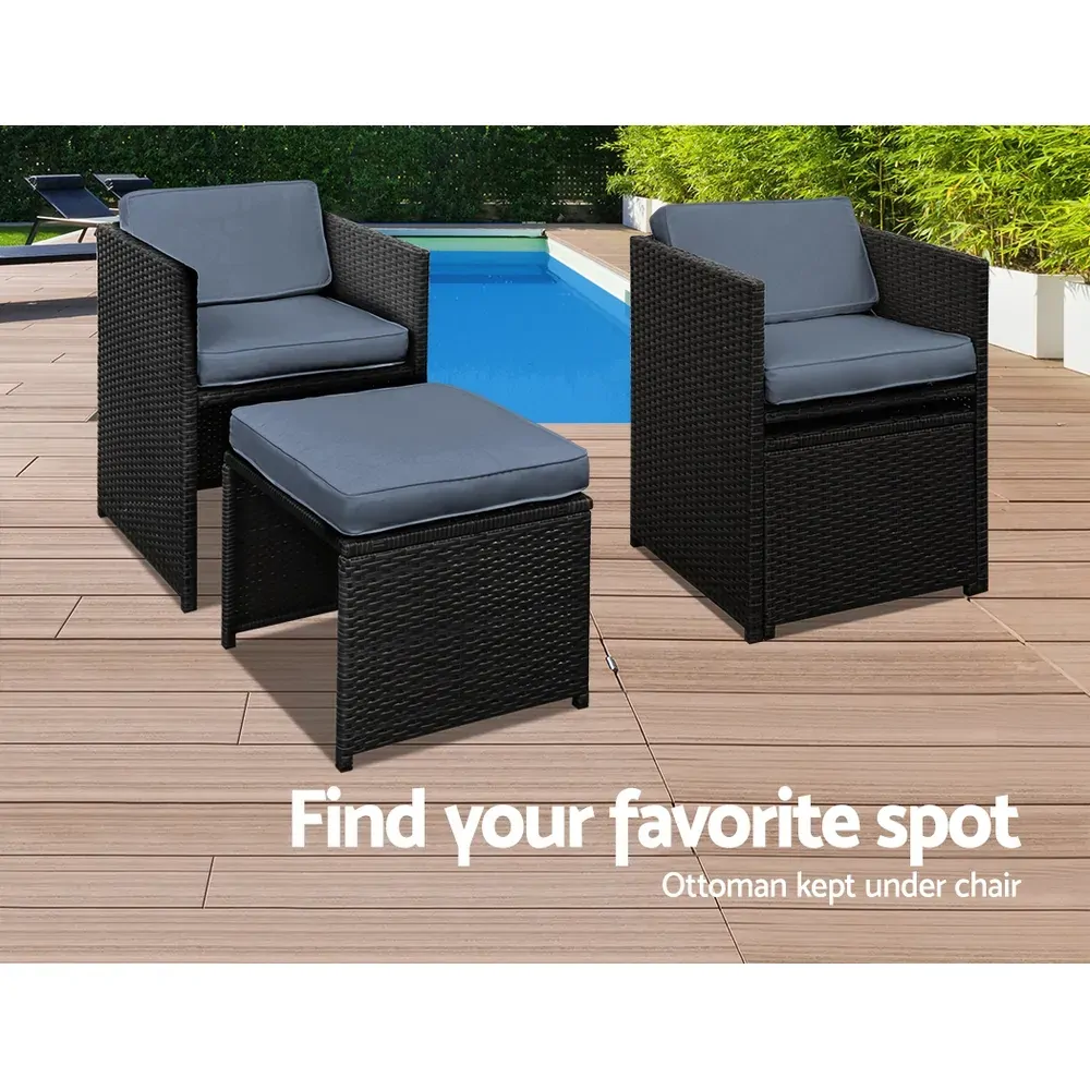 11 Piece PE Wicker Outdoor Dining Set Price