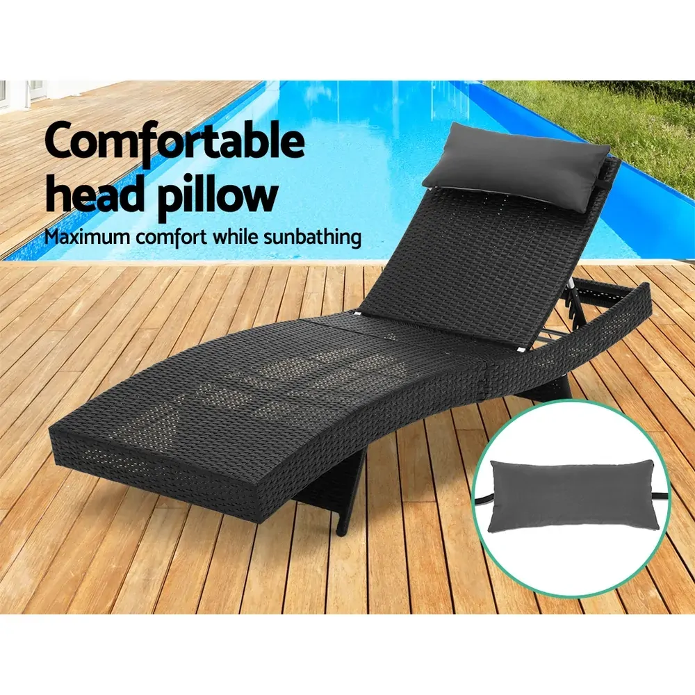 Outdoor Wicker Sun Lounge Price