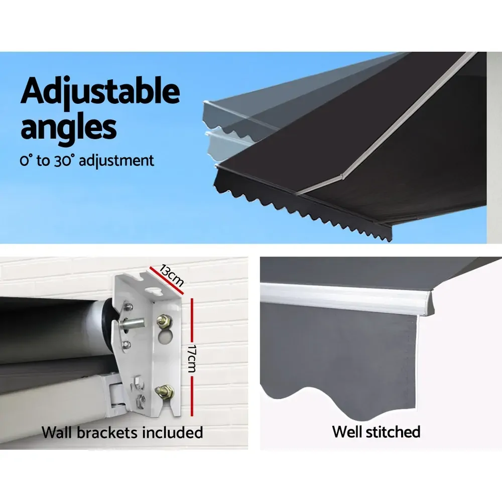 Folding Arm Awning Outdoor Awning Retractable Sunshade Price