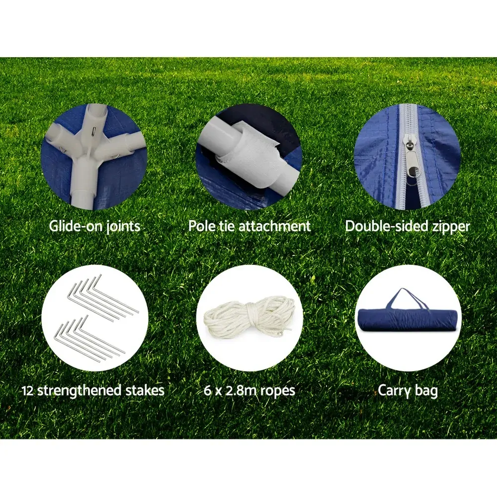 Gazebo Outdoor Marquee Wedding Gazebos Party Tent Camping 3x6m Price