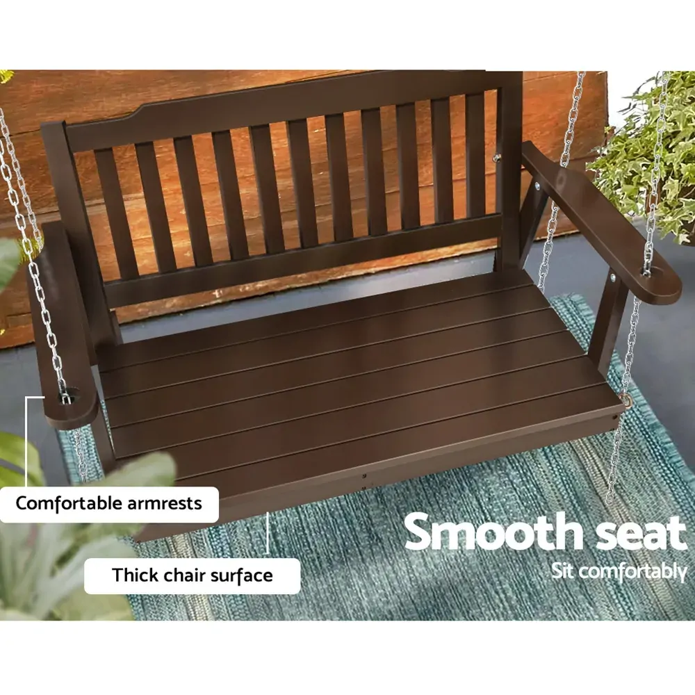 Porch Swing Chair with Chain Garden Bench Outdoor Furniture Wooden Price