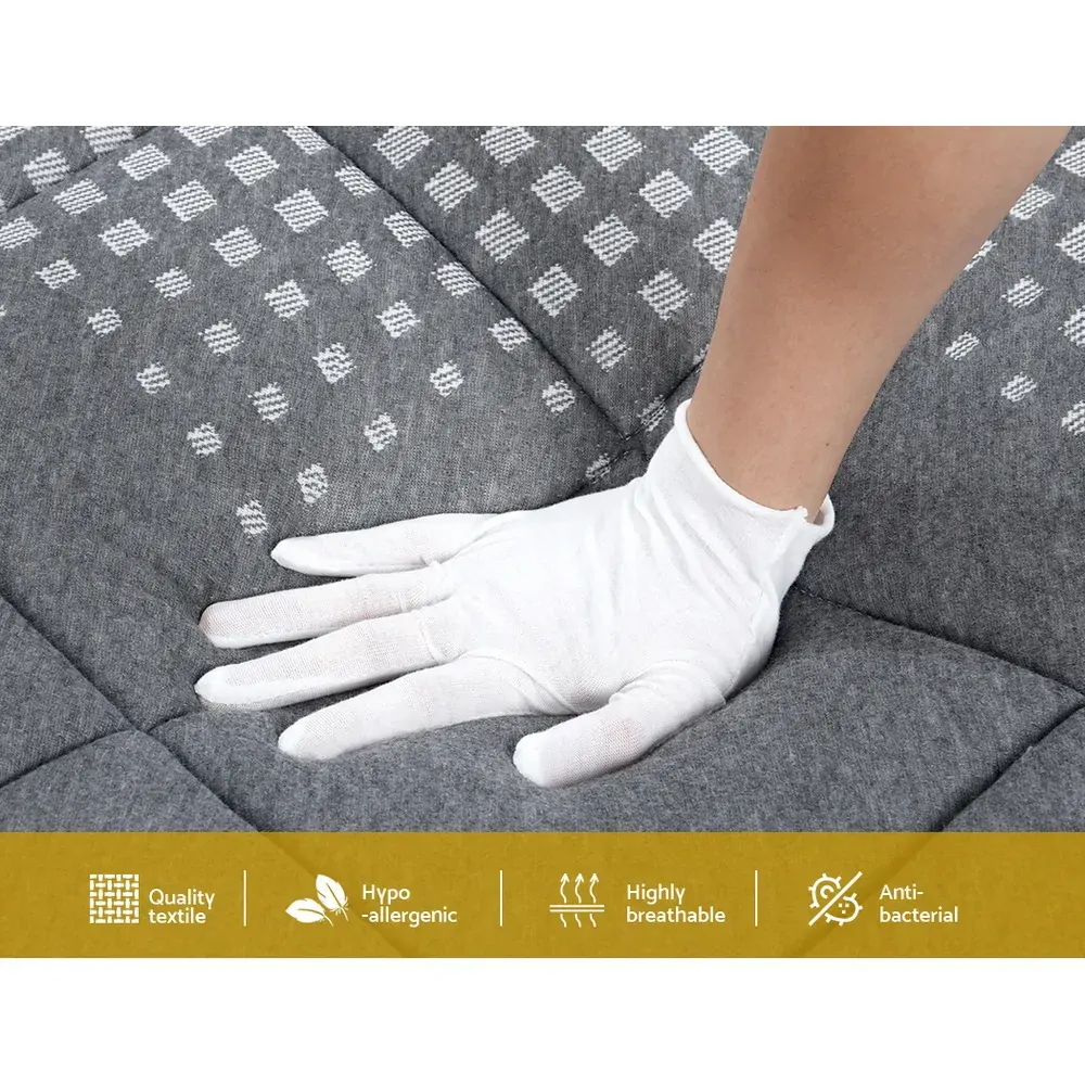 Bath Mattress Pillow Top Bed Size Bonnell Spring Medium Firm Foam 18CM Price