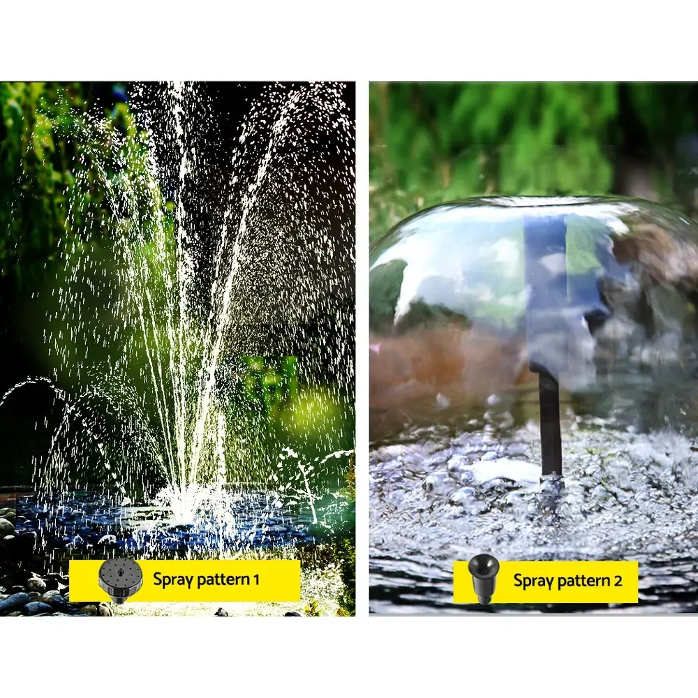 Solar Pond Pump with Eco Filter Box Water Fountain Kit Price