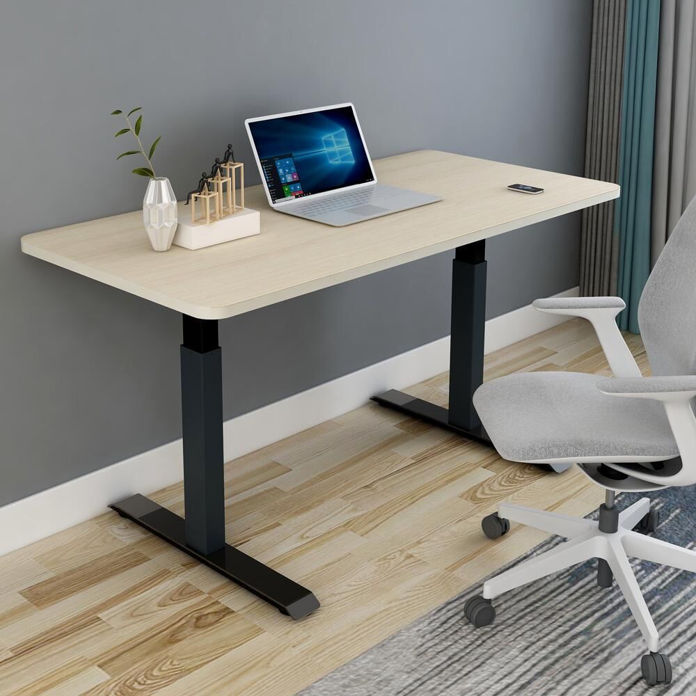 Standing Desk Height Adjustable Sit Black Stand Motorised Dual Motors Frame Price