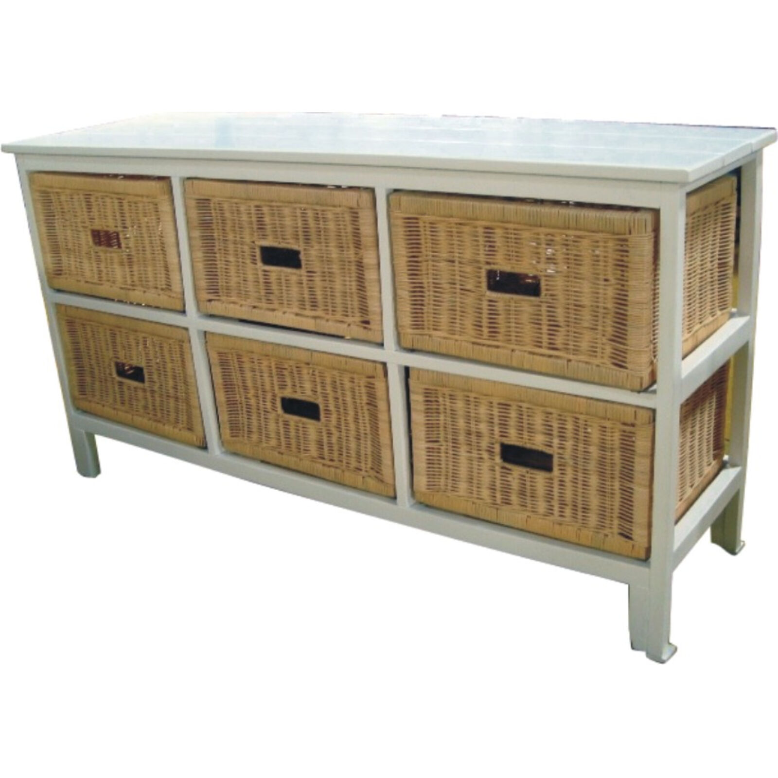 Hyssop Bedside Chest of Drawers Cane Bedroom Kitchen Bathroom Storage Cabinet Price