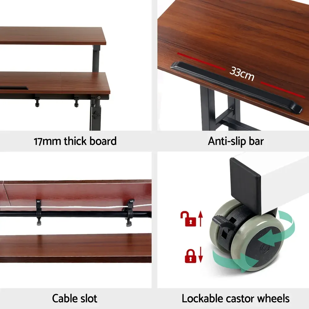 Twin Laptop Table Desk Price