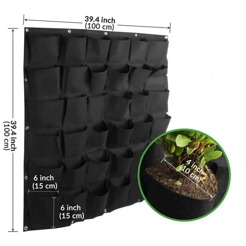 Wall Hanging Planter Planting Grow Bag Vertical Garden Vegetable Flower Price