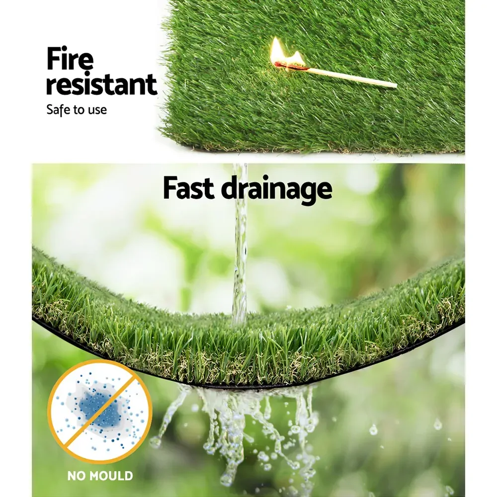 Artificial Grass Synthetic 30mm Fake Turf Plants Lawn 4-coloured Price