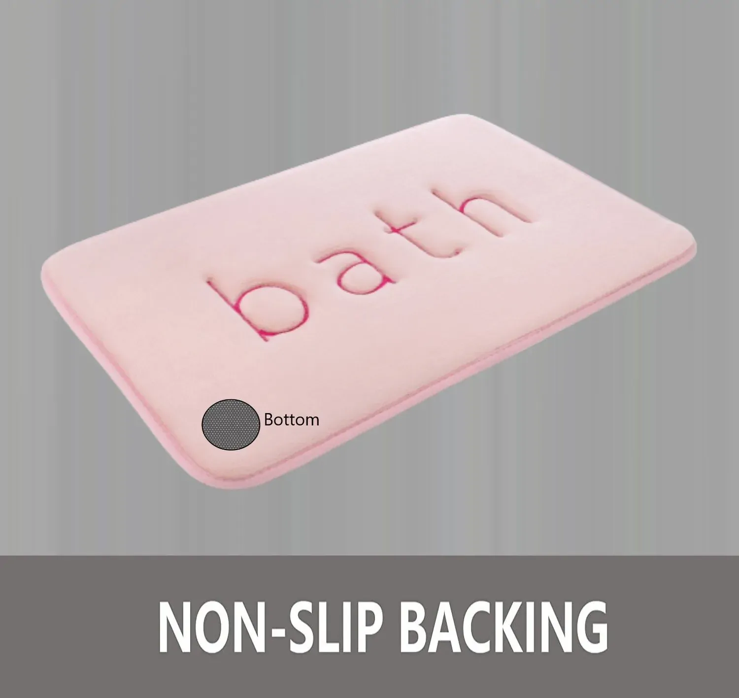 Extra Thick Memory Foam & Super Comfort Bath Rug Mat for Bathroom (60 x 40 cm) Price