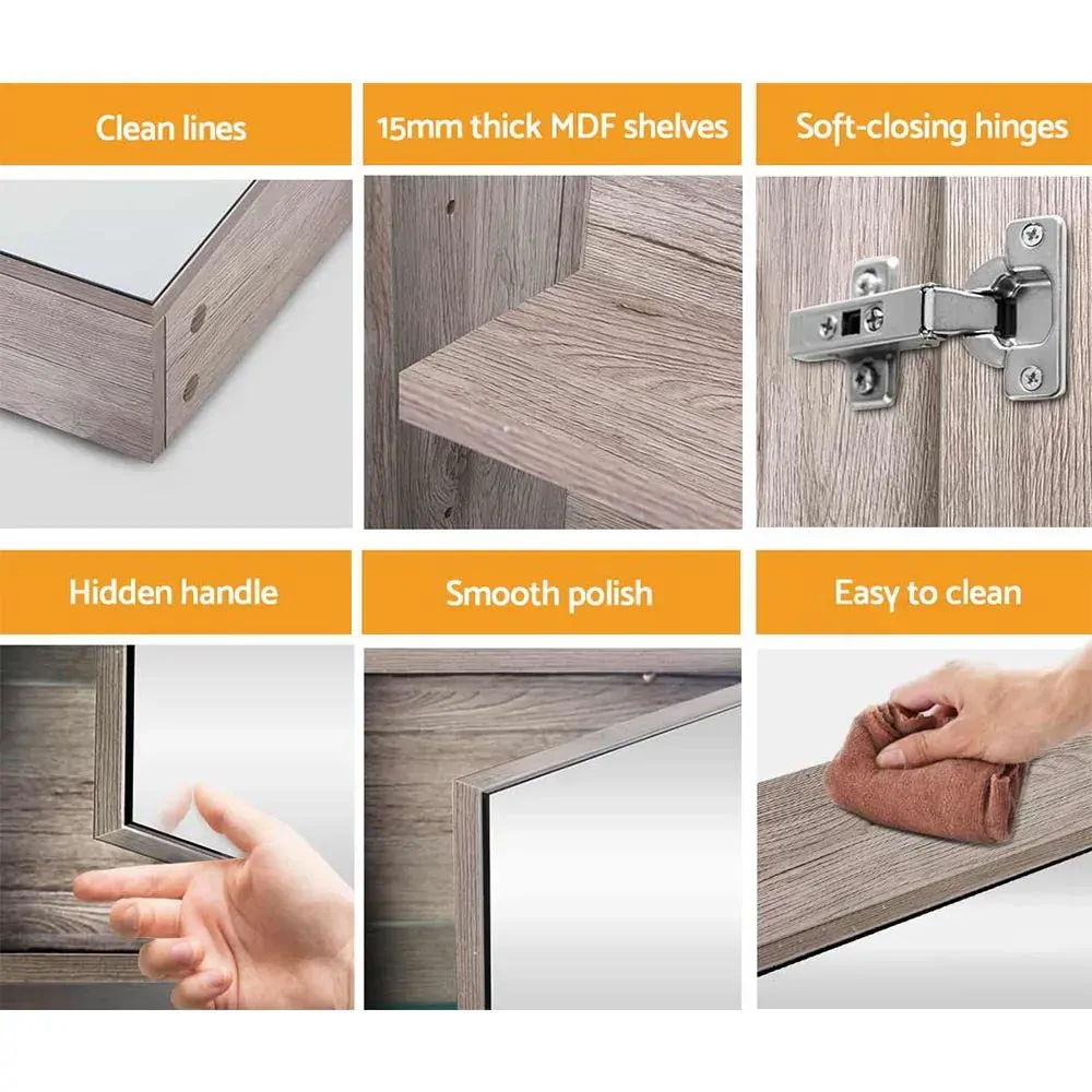 Bathroom Mirror Cabinet 900mm x720mm Price