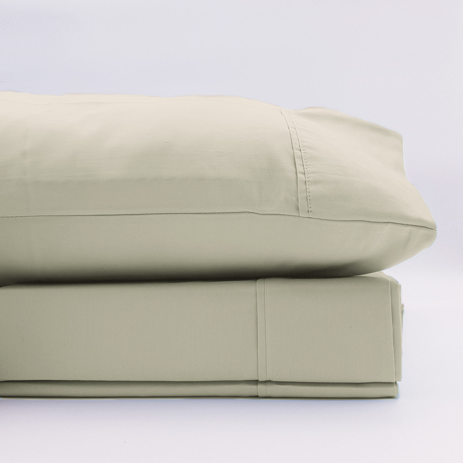 1500 Thread Count Pure Soft Cotton Blend Flat & Fitted Sheet Set Price