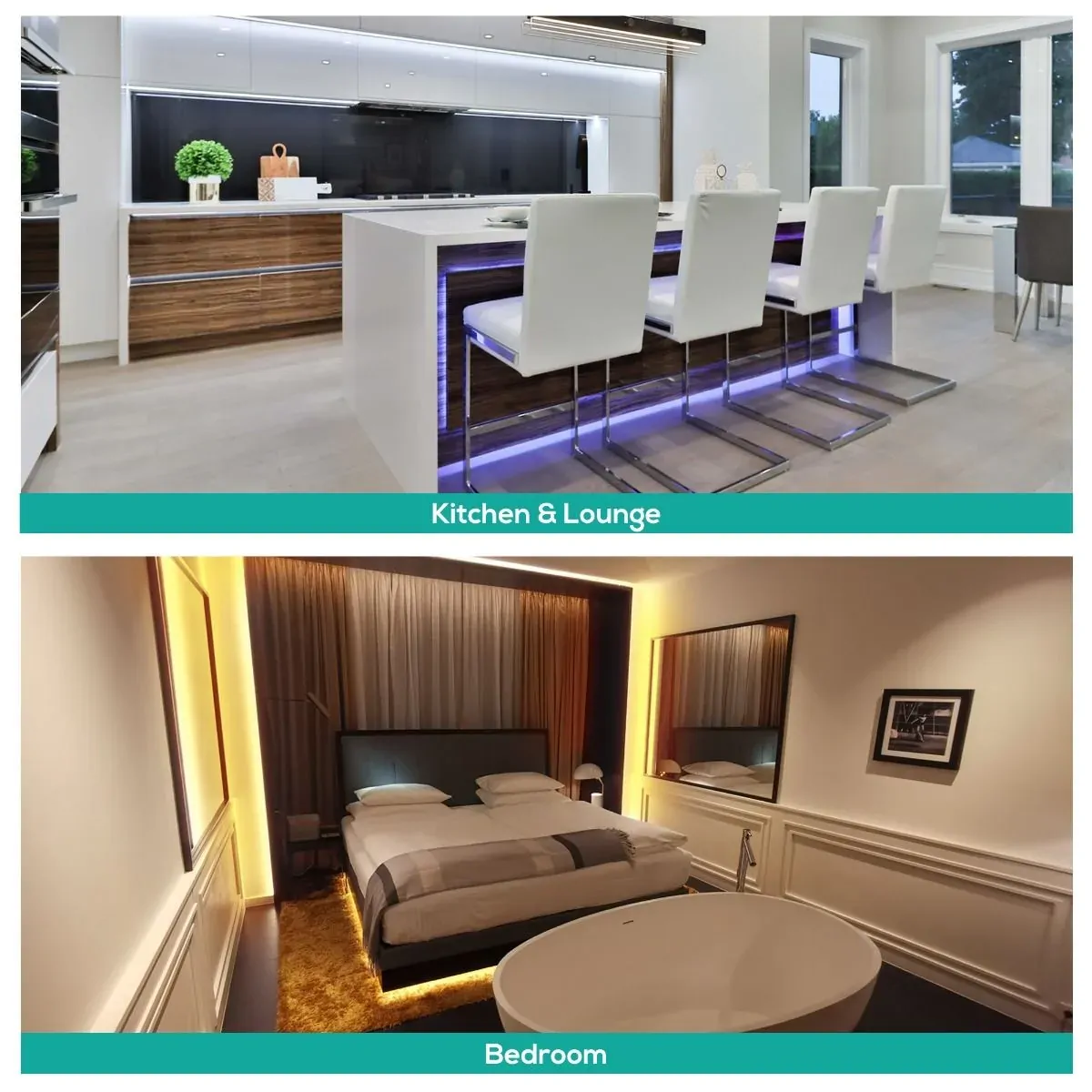 activiva IP65 Smart RGB & Warm White LED Strip Lights Price