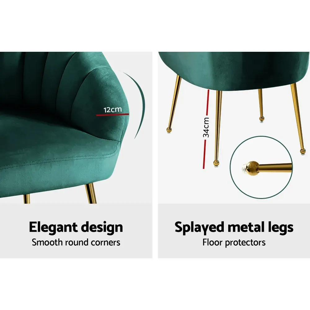 Armchair Lounge Chair Accent Armchairs Chairs Velvet Sofa Couch Price