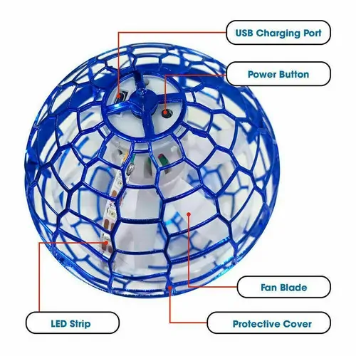Flying Ball Flynova Pro Spinner Hand Mini Drone Helicopter Hover UFO Toys Gifts. Price