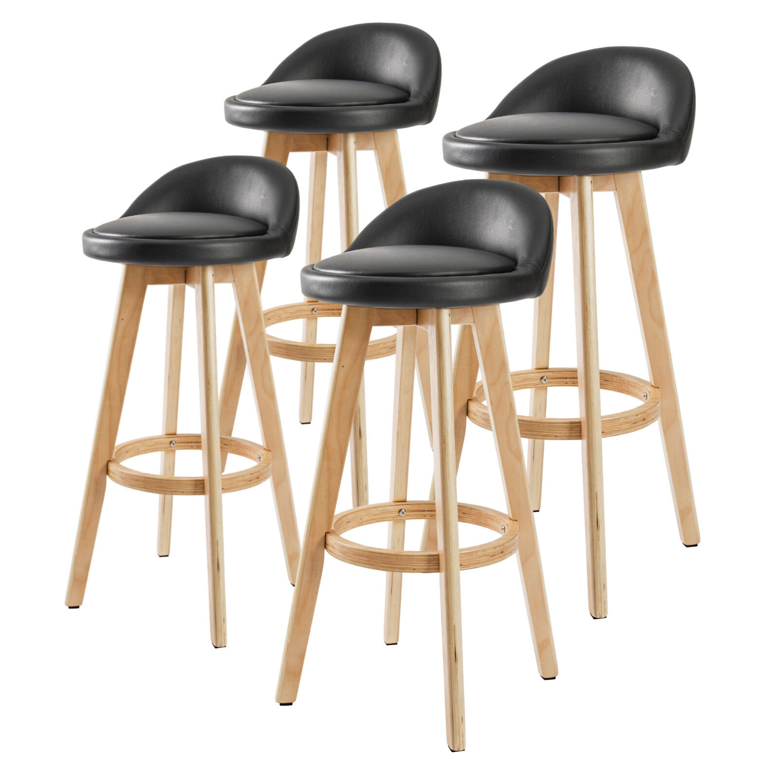 La Bella Wooden Bar Stool Leila Fabric Price