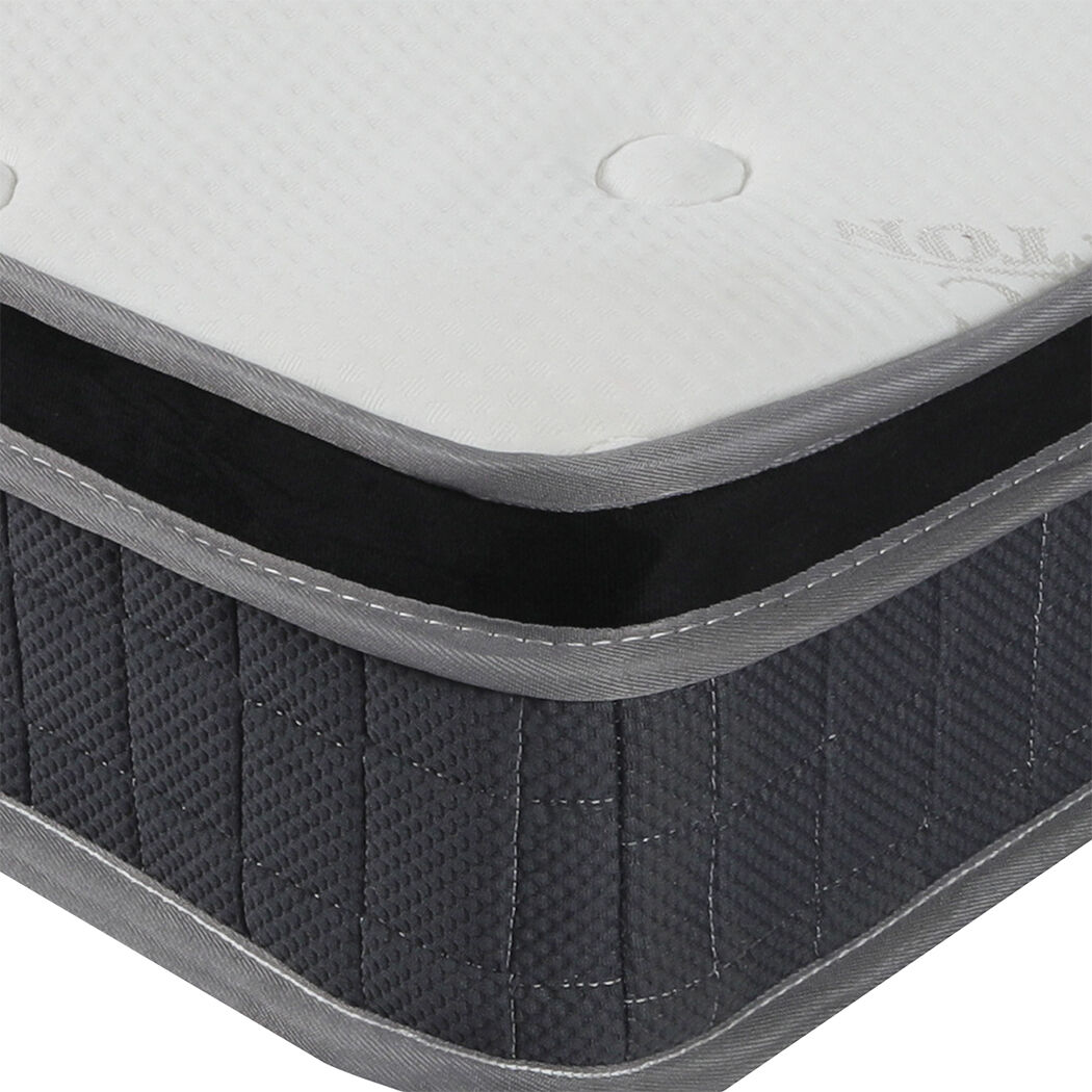 Balham Bedding Mattress Spring Premium Bed Top Foam Medium Firm 18CM Price