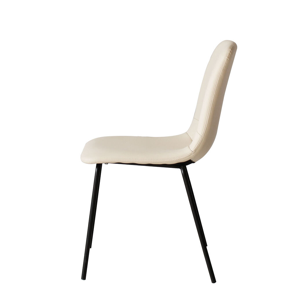 4x Dining Chairs Kitchen Table Chair Lounge Room Padded Seat PU Leather Price
