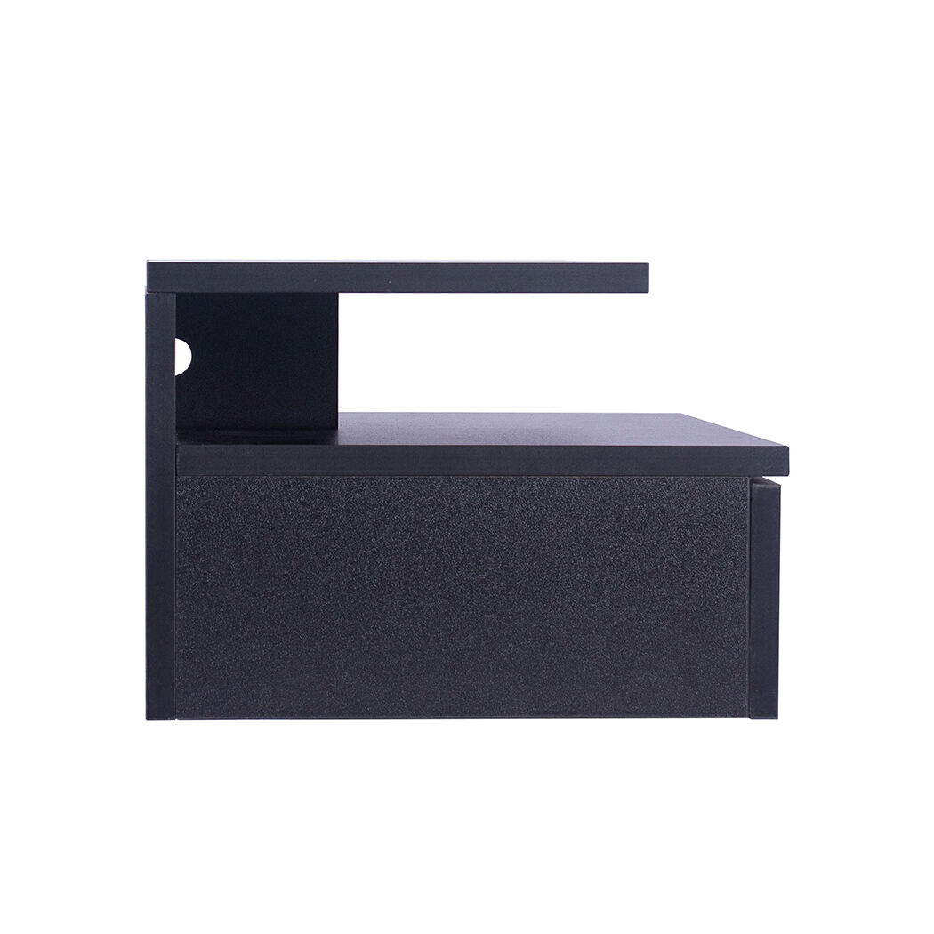 Linburn Bedside Tables LED Side Table Storage Drawer Floating Nightstand Price