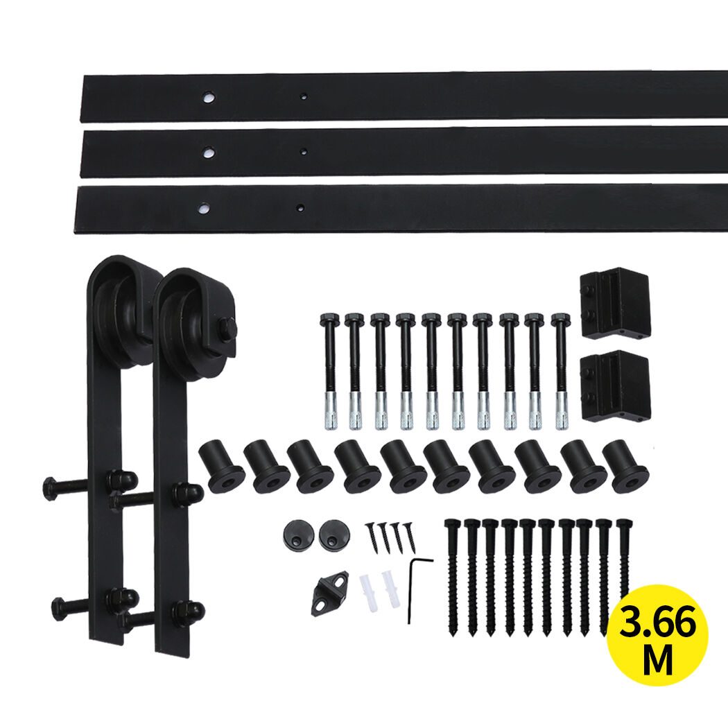 Antique Classic Style Barn Door Hardware Track Roller Kit Price