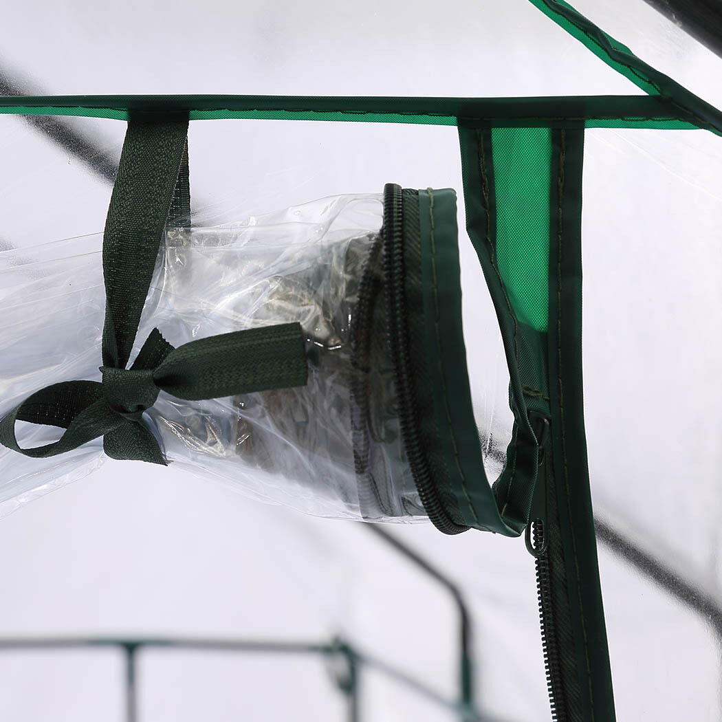Walk In Greenhouse Garden Shed PVC Cover Film Tunnel Green House Plant Price