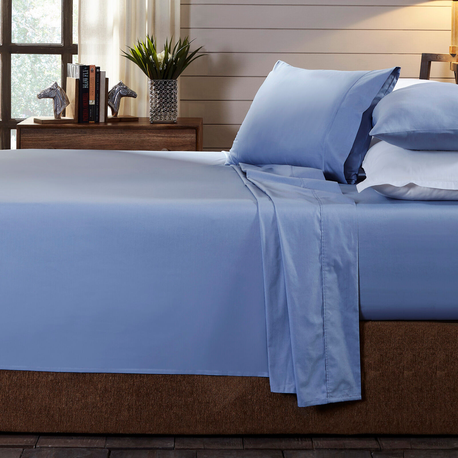 250TC 100% Organic Cotton 4 Piece Sheet Set Price