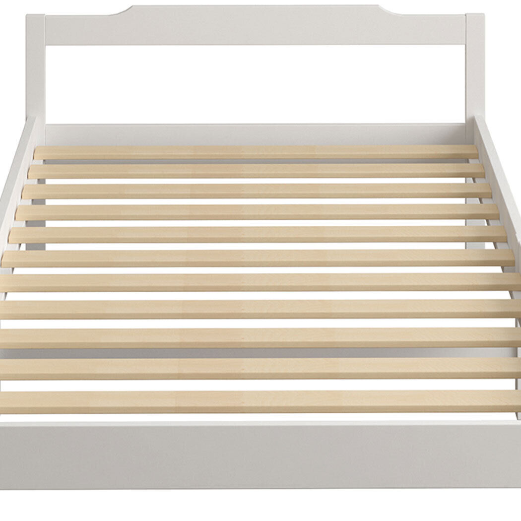 Nora Wooden Bed Frame Mattress Base Solid Timber Pine Wood Price