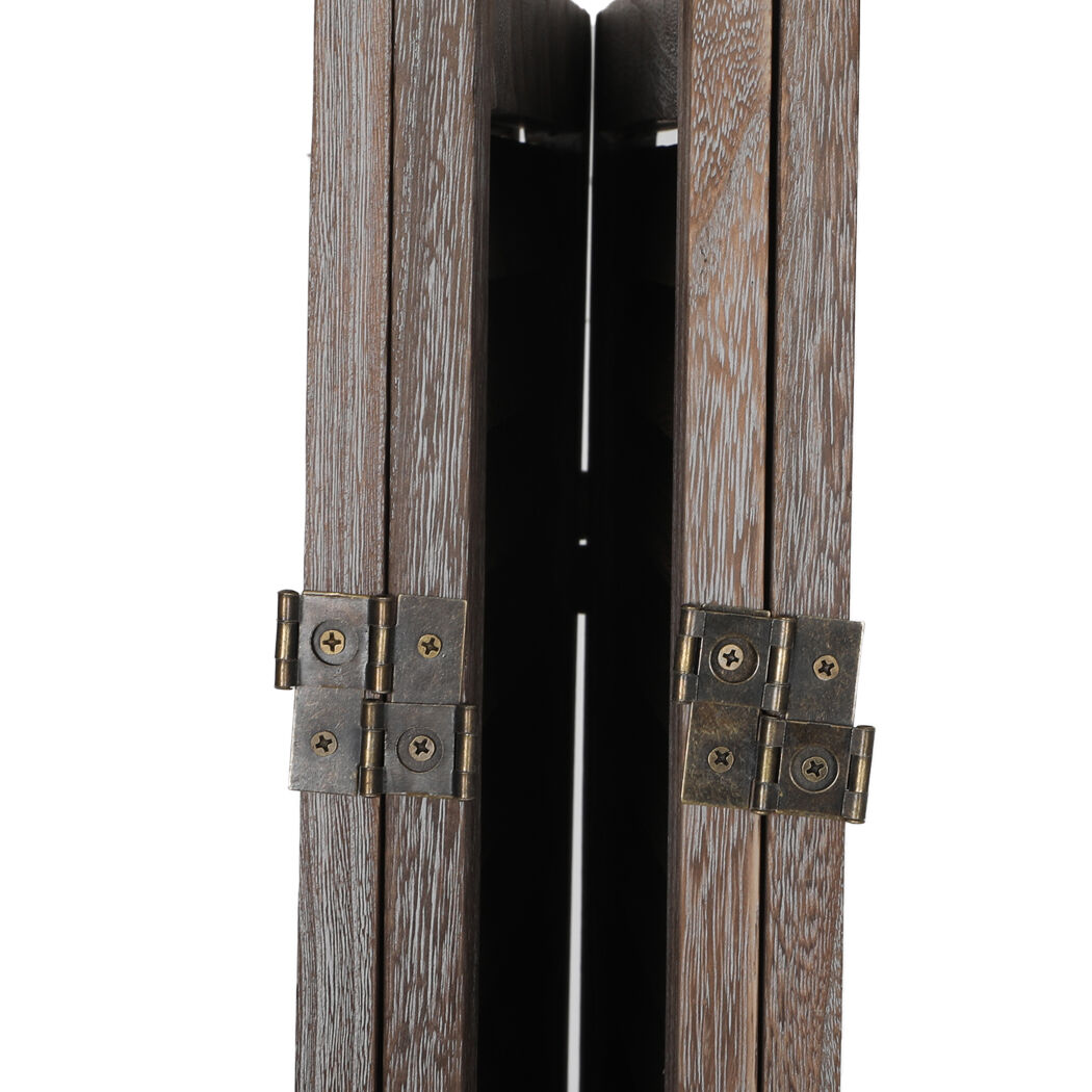 Colleyville Room Divider Folding Screen Privacy Dividers Stand Wood Brown Price