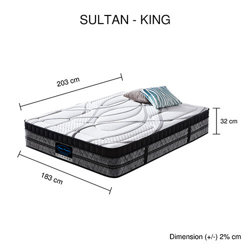 Augustine Backcare Collection Pocket Coil Sultan Mattress Price