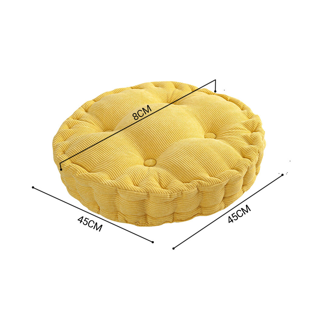 Round Cushion Soft Leaning Plush Backrest Throw Seat Pillow Home Office Decor Price
