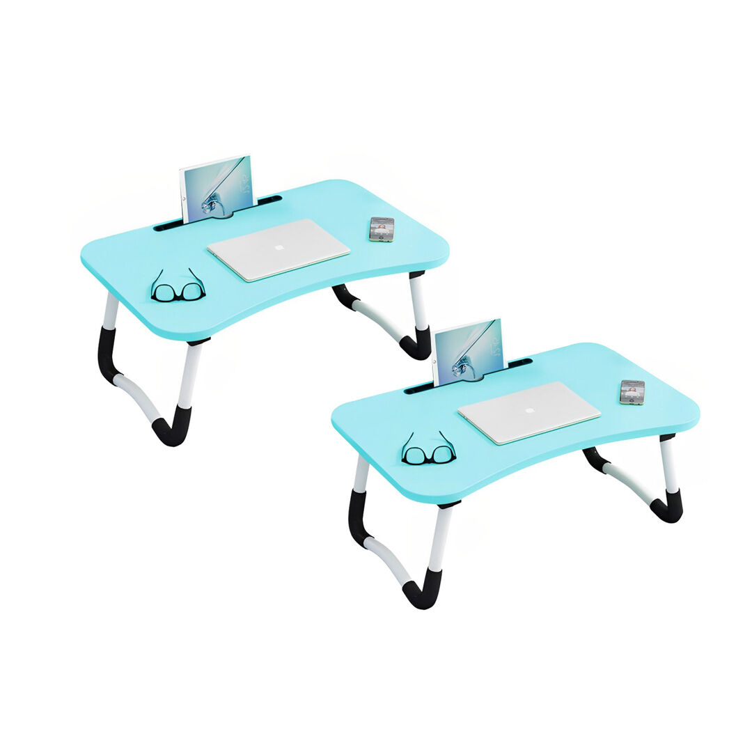 Portable Bed Table Adjustable Foldable Bed Sofa Study Table Laptop Mini Desk with Notebook Stand Card Slot Holder Home Decor Price