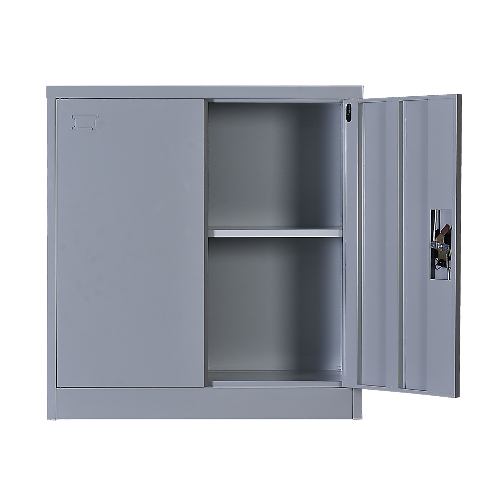 Two-Door Shelf Office Gym Filing Storage Locker Cabinet Safe Price