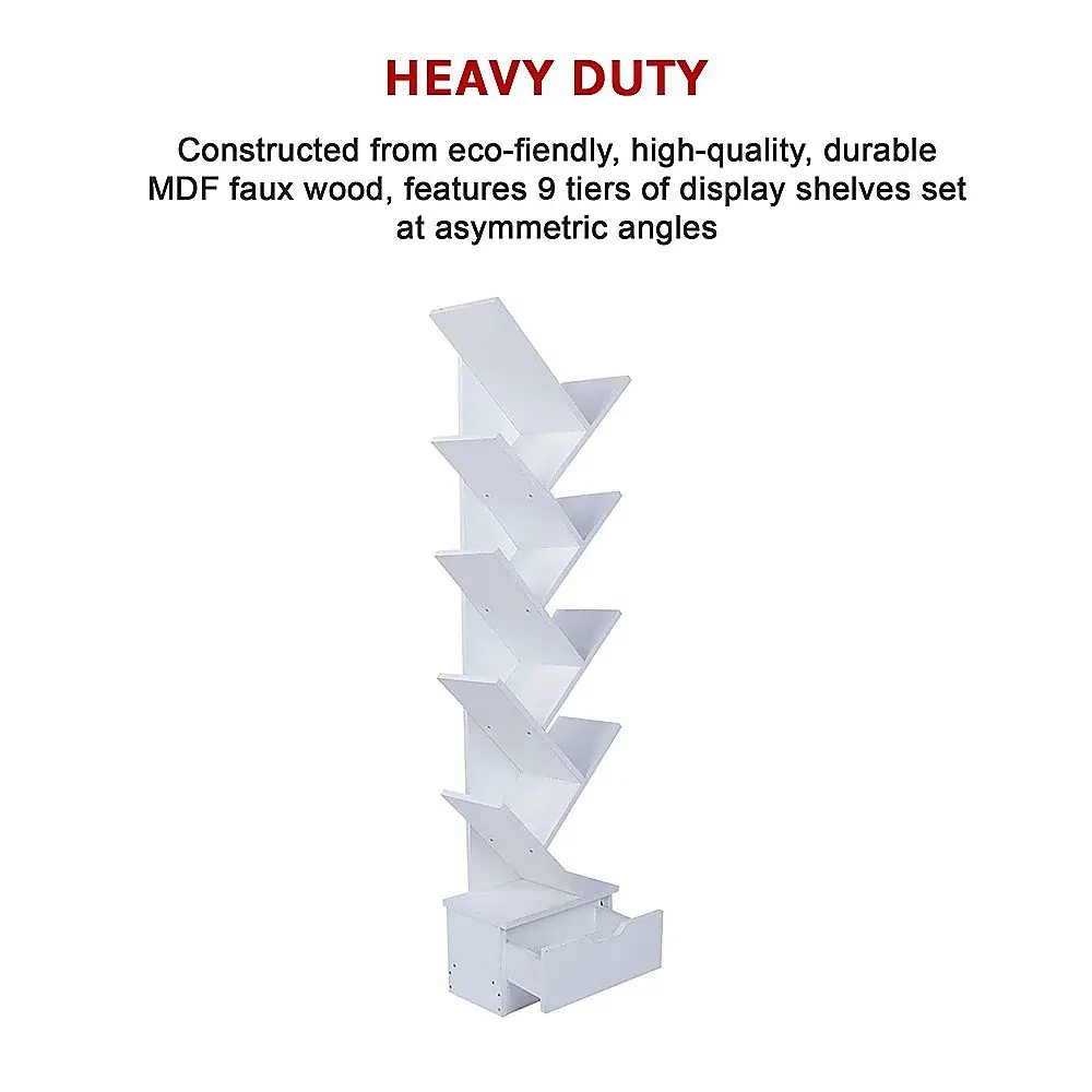 Tree Bookshelf Bookcase Book Organizer Multipurpose Shelf Display Racks Price