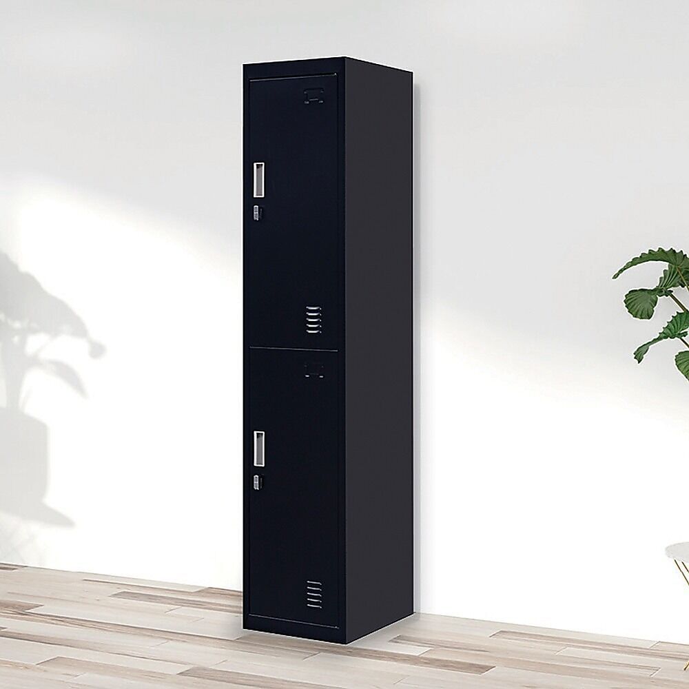 2-Door Vertical Locker for Office Gym Shed School Home Storage Price