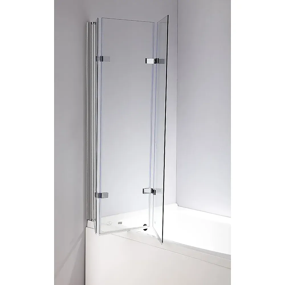 3 Fold Folding Bath Shower Screen Door Panel 1300mm x 1400mm Price