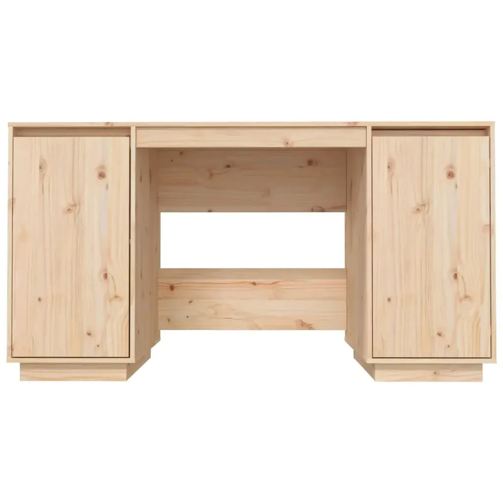 Desk 140x50x75 cm Solid Wood Pine Price