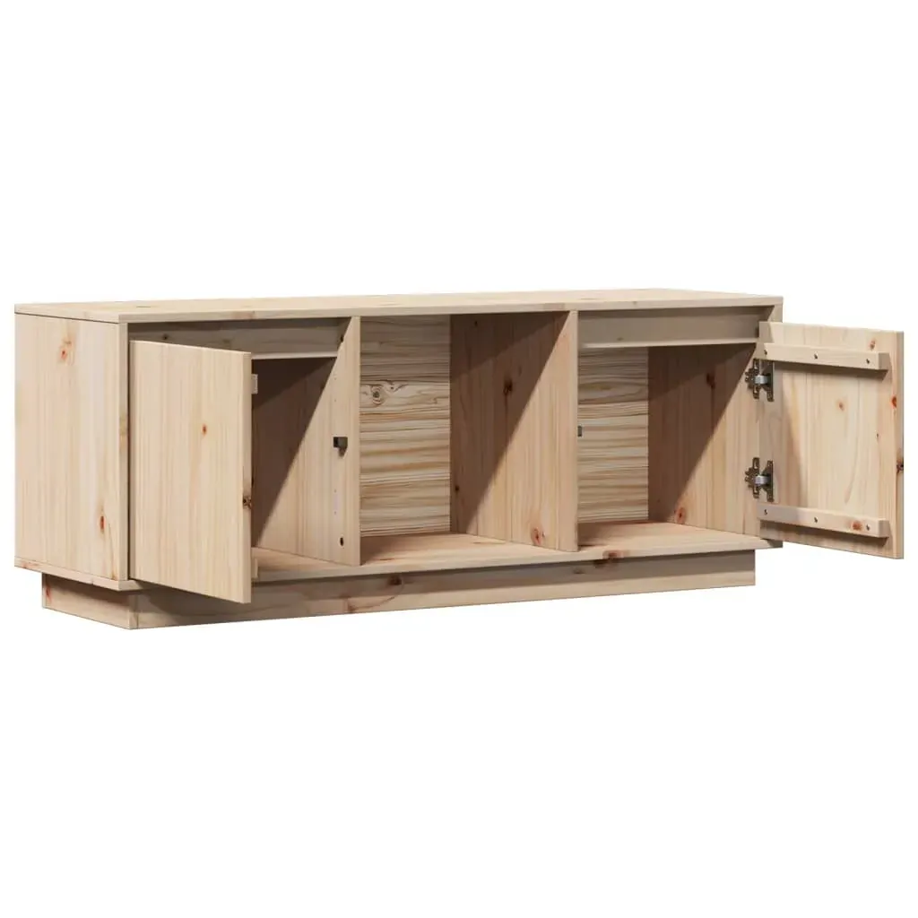Grays TV Cabinet 110.5x35x44 cm Solid Wood Pine Price