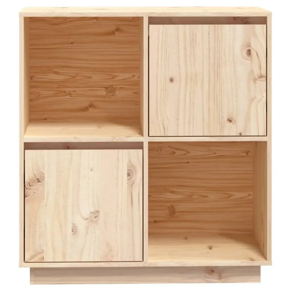 Sideboard 74x35x80cm Solid Wood Pine Price