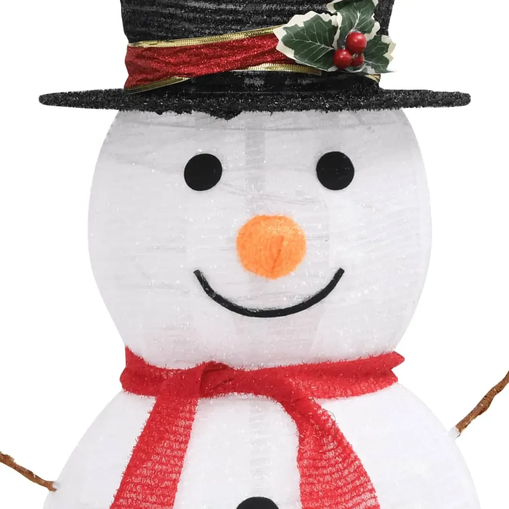 Decorative Christmas Snowman Figure with LED Luxury Fabric Price
