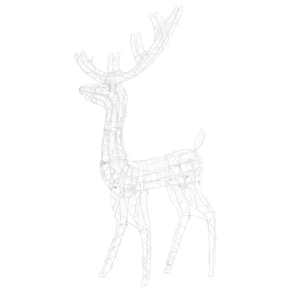 Acrylic Reindeer Family Christmas Decoration 300 LED Price