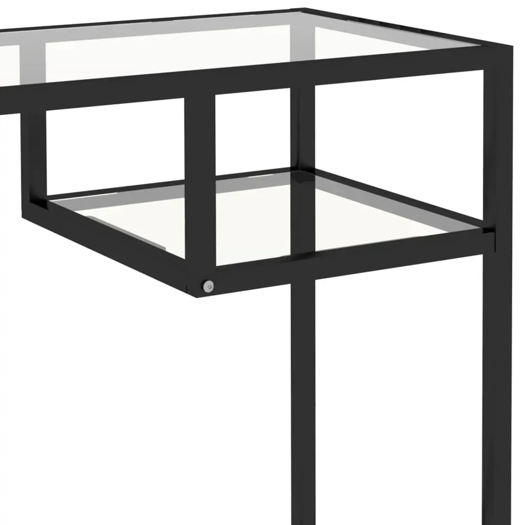 Computer Desk 100x36x74 cm Glass Price