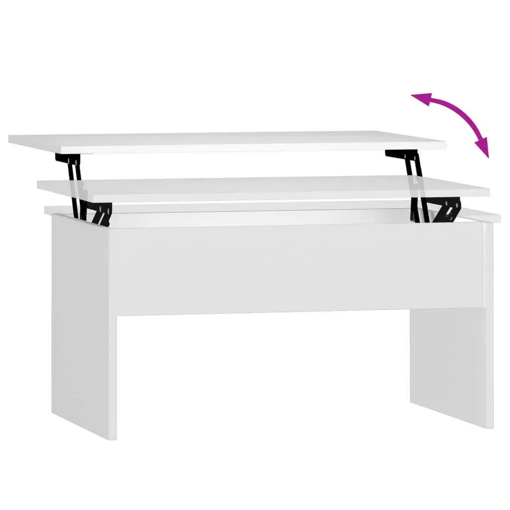 Coffee Table 80x50.5x41.5 cm Engineered Wood Price