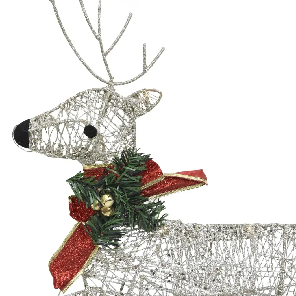 Christmas Reindeers Gold 40 LEDs Price
