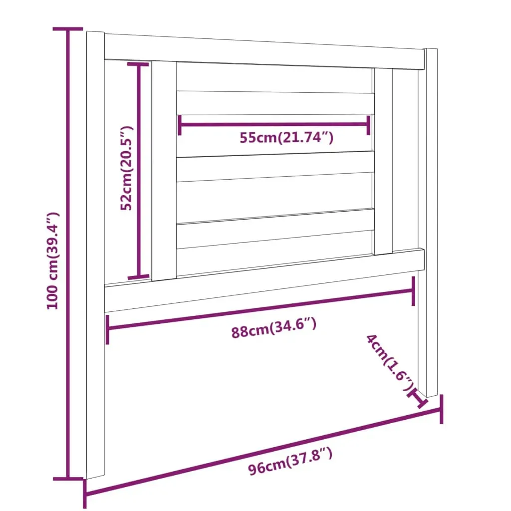 Bed Headboard Solid Wood Pine Price
