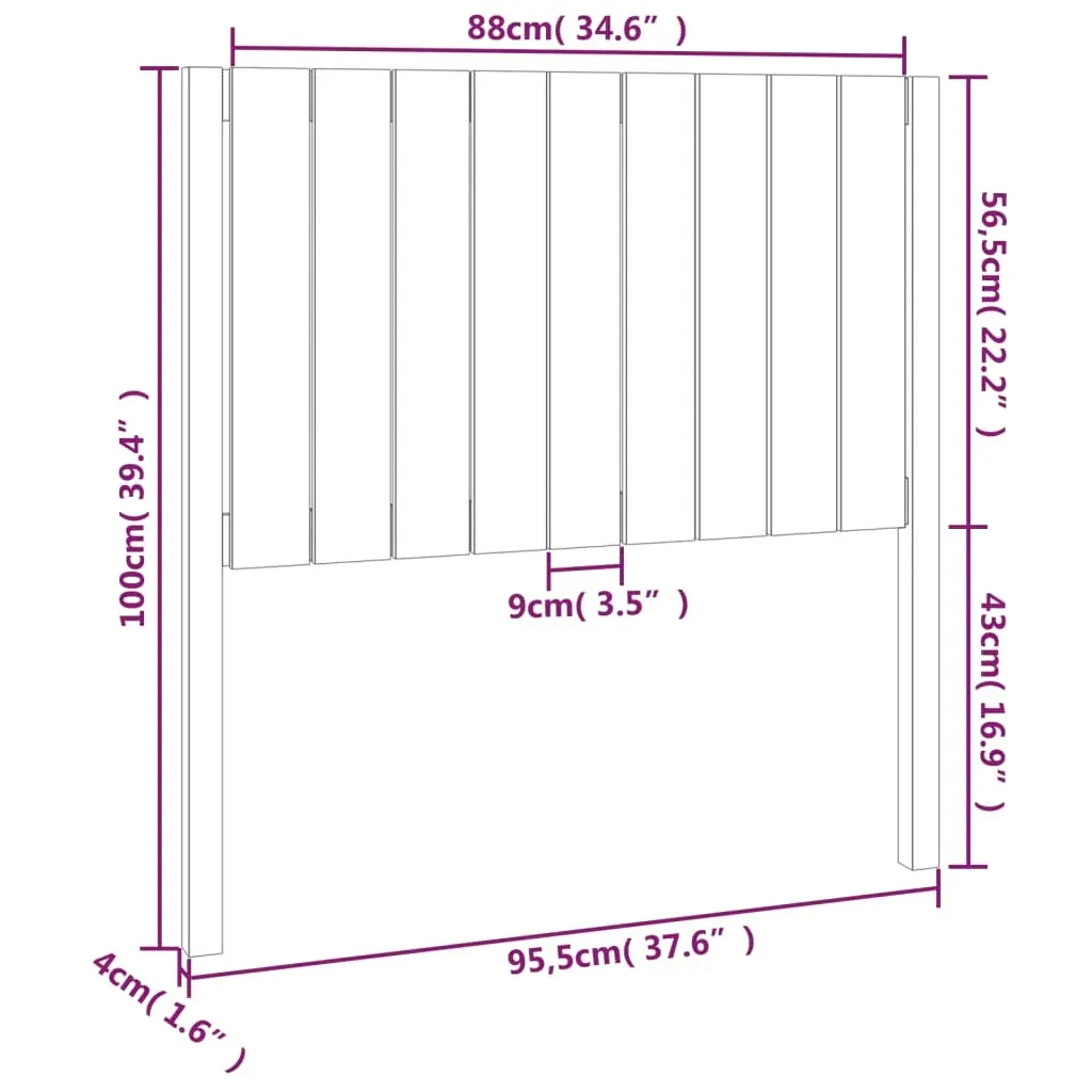 Bed Headboard Solid Wood Pine Price
