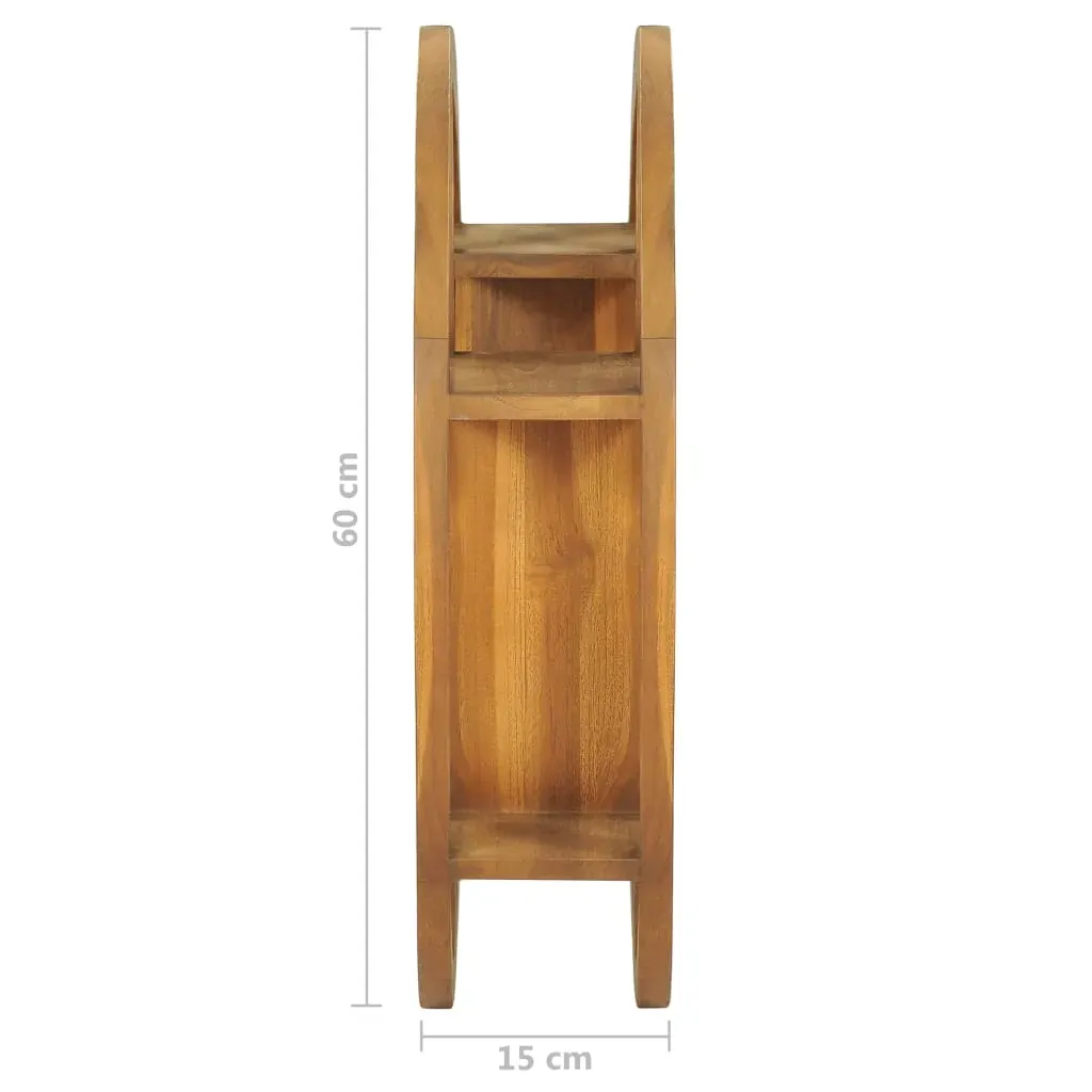 Yin Yang Wall Shelf Solid Wood Teak Price