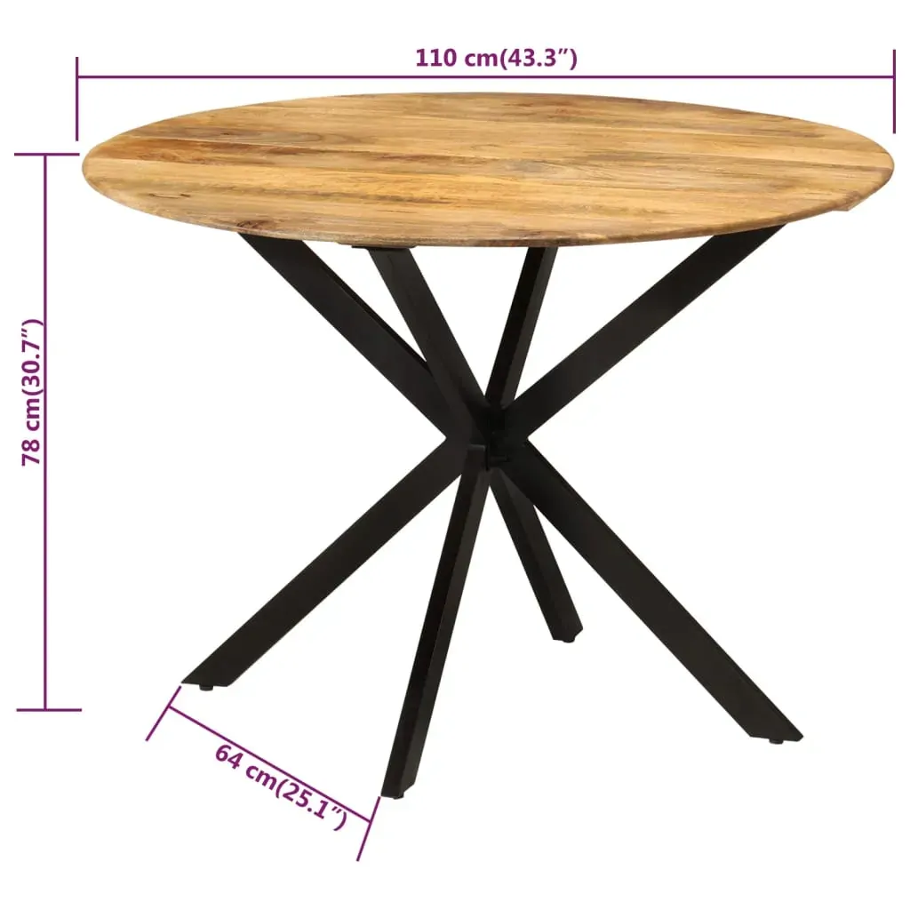 Dining Table 110x78 cm Steel Price