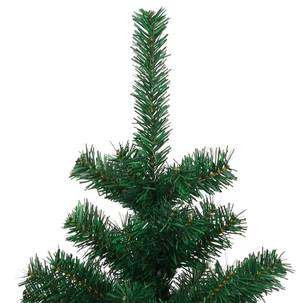 Swirl Christmas Tree with Pot and LEDs PVC Price