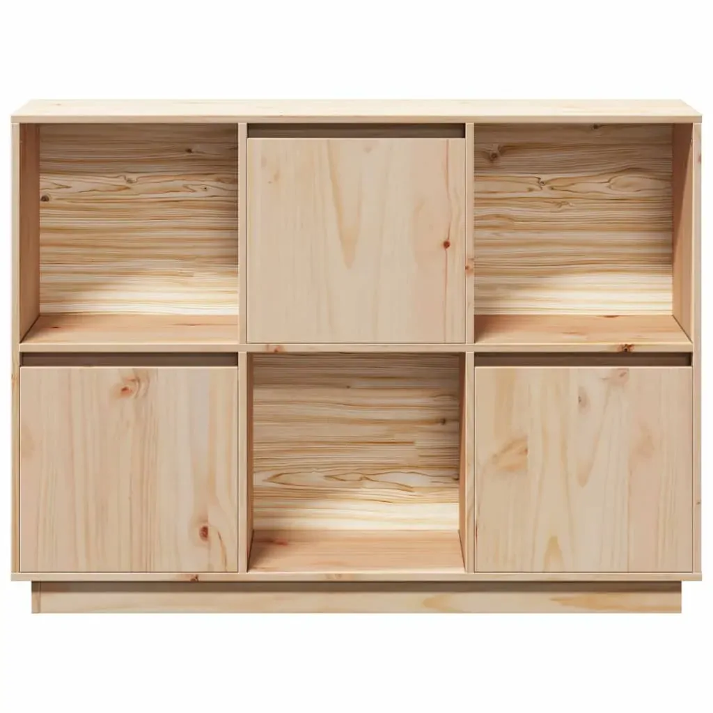 Sideboard 110.5x35x80 cm Solid Wood Pine Price